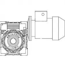 Червячный мотор-редуктор 6МЧ-100